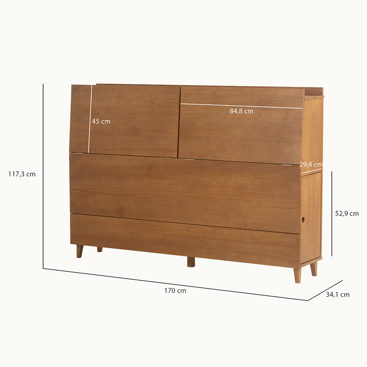 Funktions-Kopfteil Amalfi - 2 Größen - Memomad