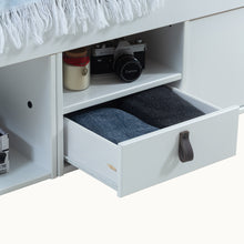 Funktionsbett Bali 140x190 cm - Bett mit Bettkasten und viel Stauraum - Inkl. Lattenrost - Memomad